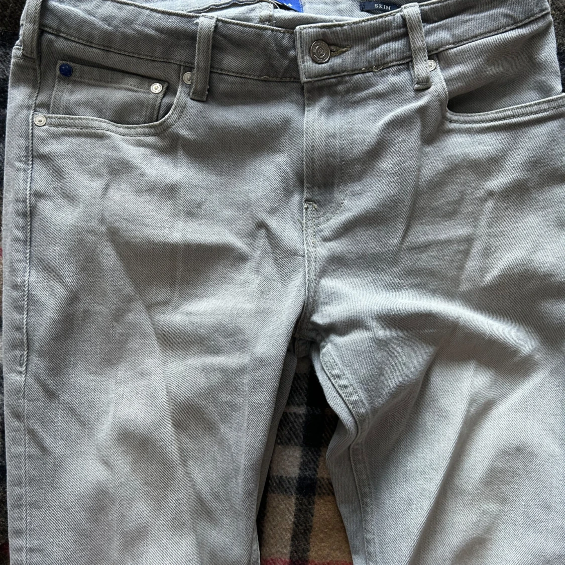 Scotch and soda grå slim jeans 