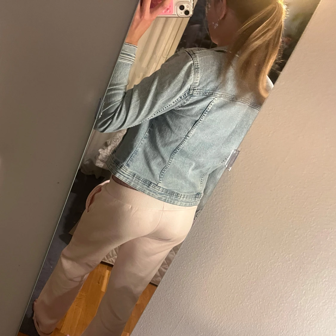 Ljusblå jeansjacka från ONLY XS - 1