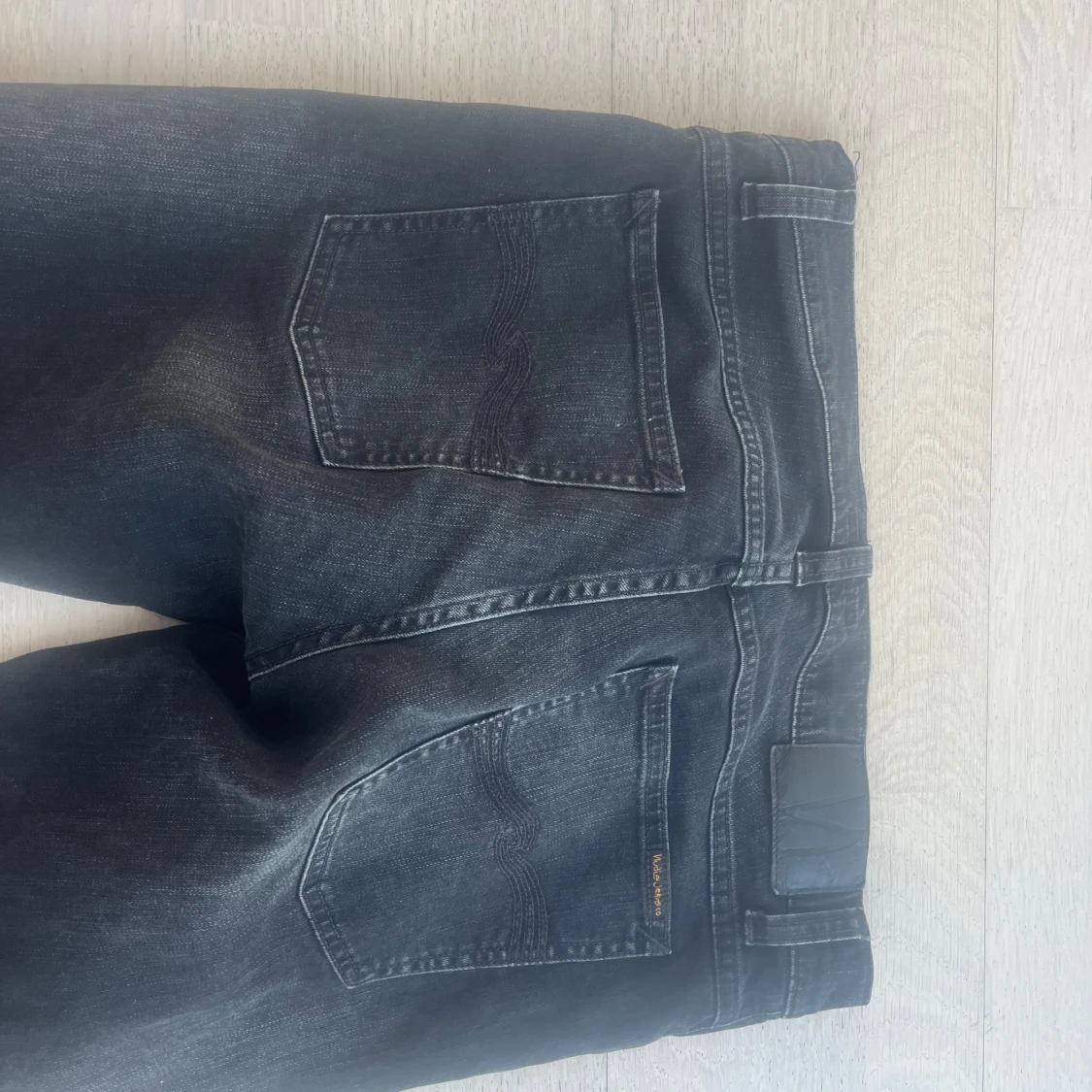 Svarta slim jeans från Nudie Jeans