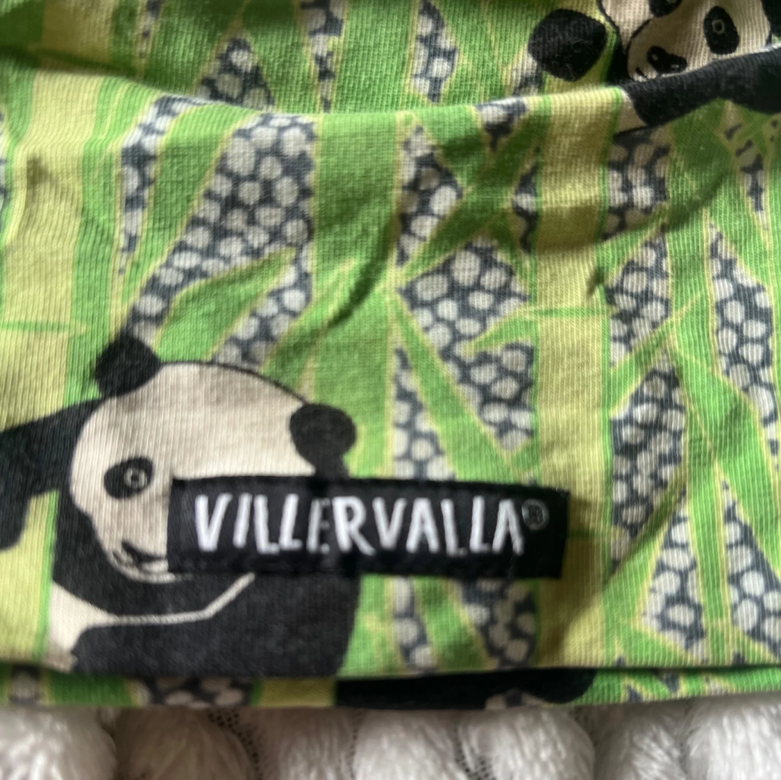 Grön panda-mössa från Villervalla - 1