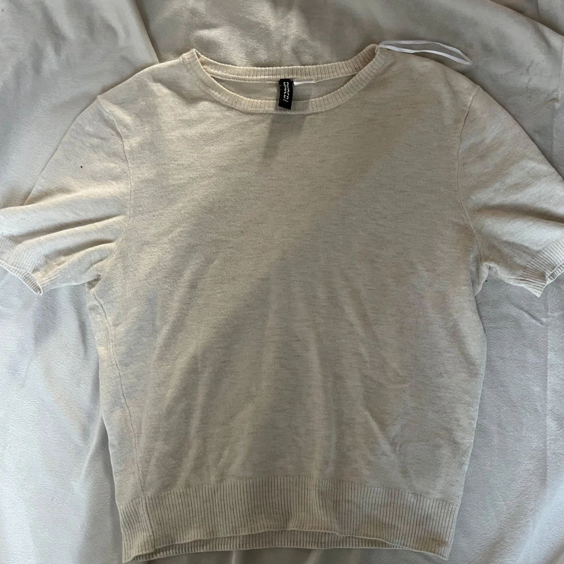 Vit kortärmad topp från H&M Divided - 1