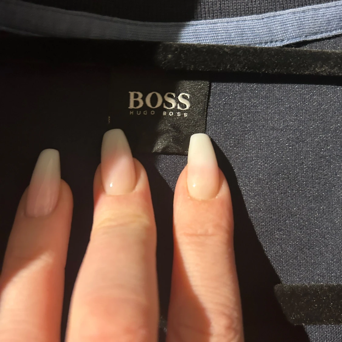 Mörkblå zip  från Hugo Boss - 3