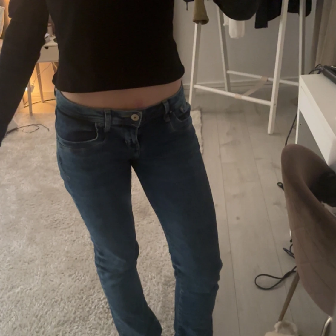 Lågmidjade Blå LTB jeans - 2
