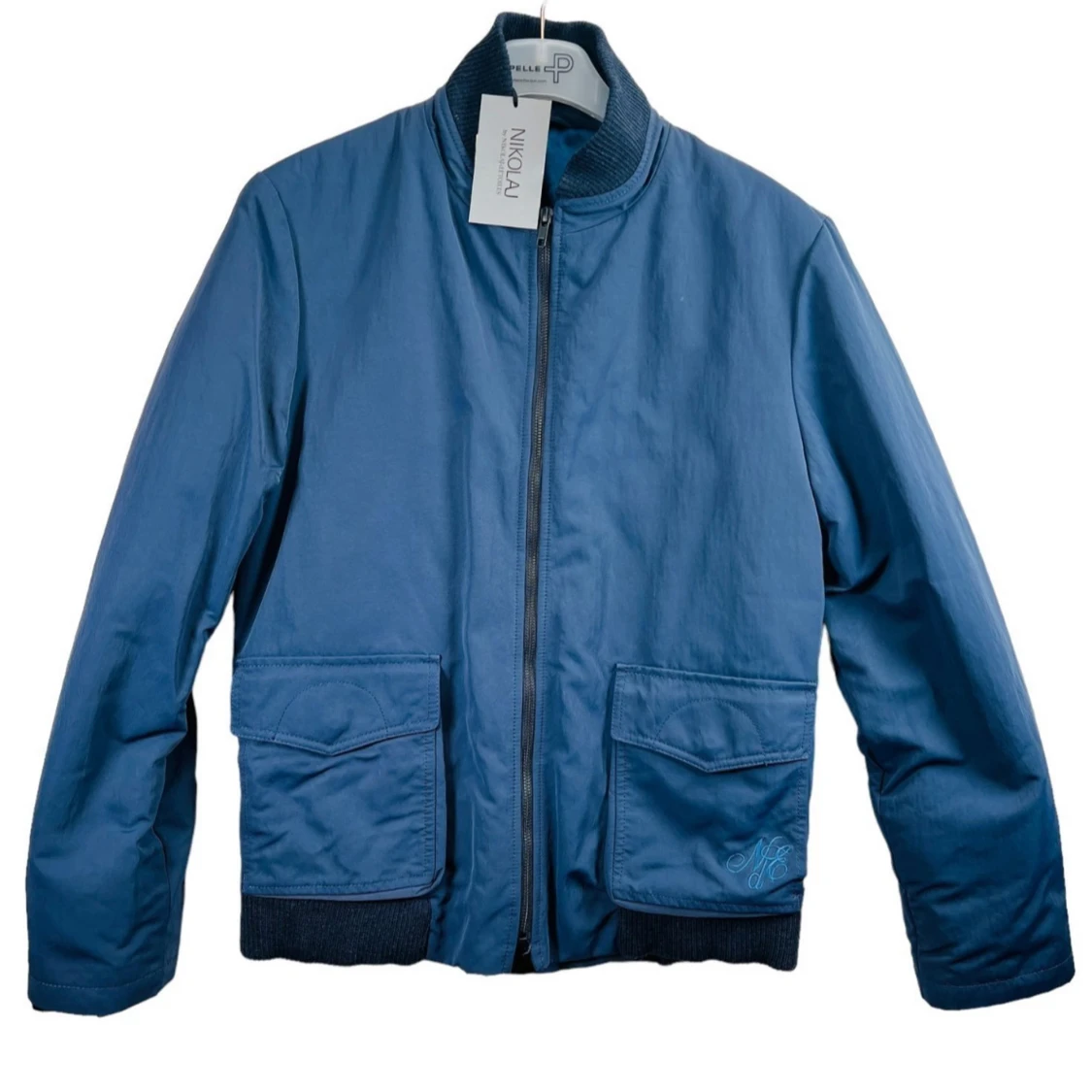 Blå bomberjacka från Nikolaj d'Étoiles