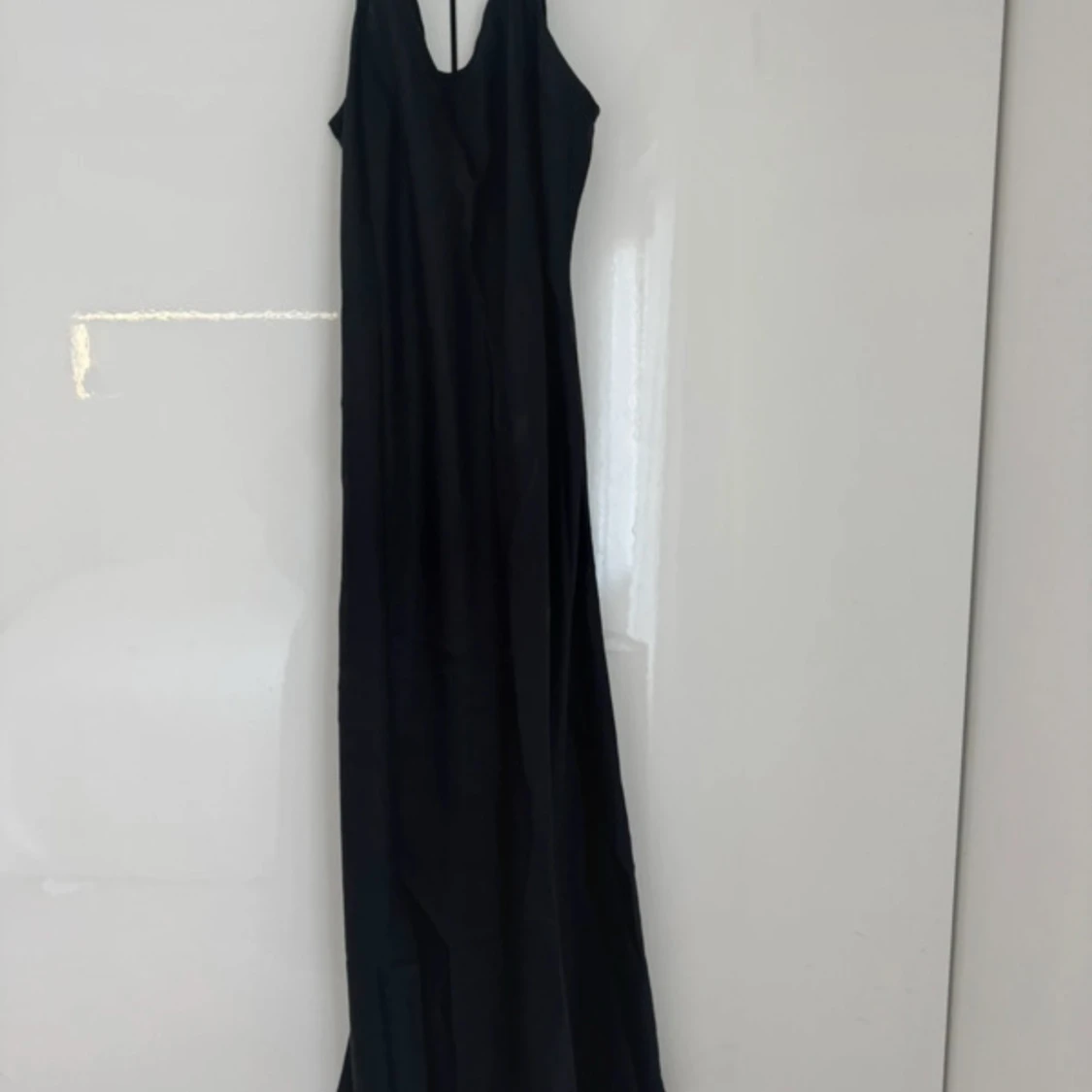 Svart silkelångklänning från Intimissimi