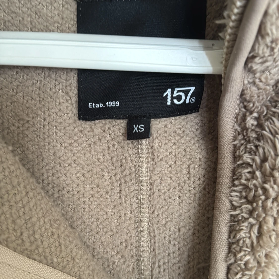 Brun teddyjacka från 157 - 3