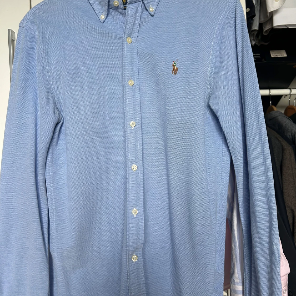 Blå skjorta från Ralph Lauren