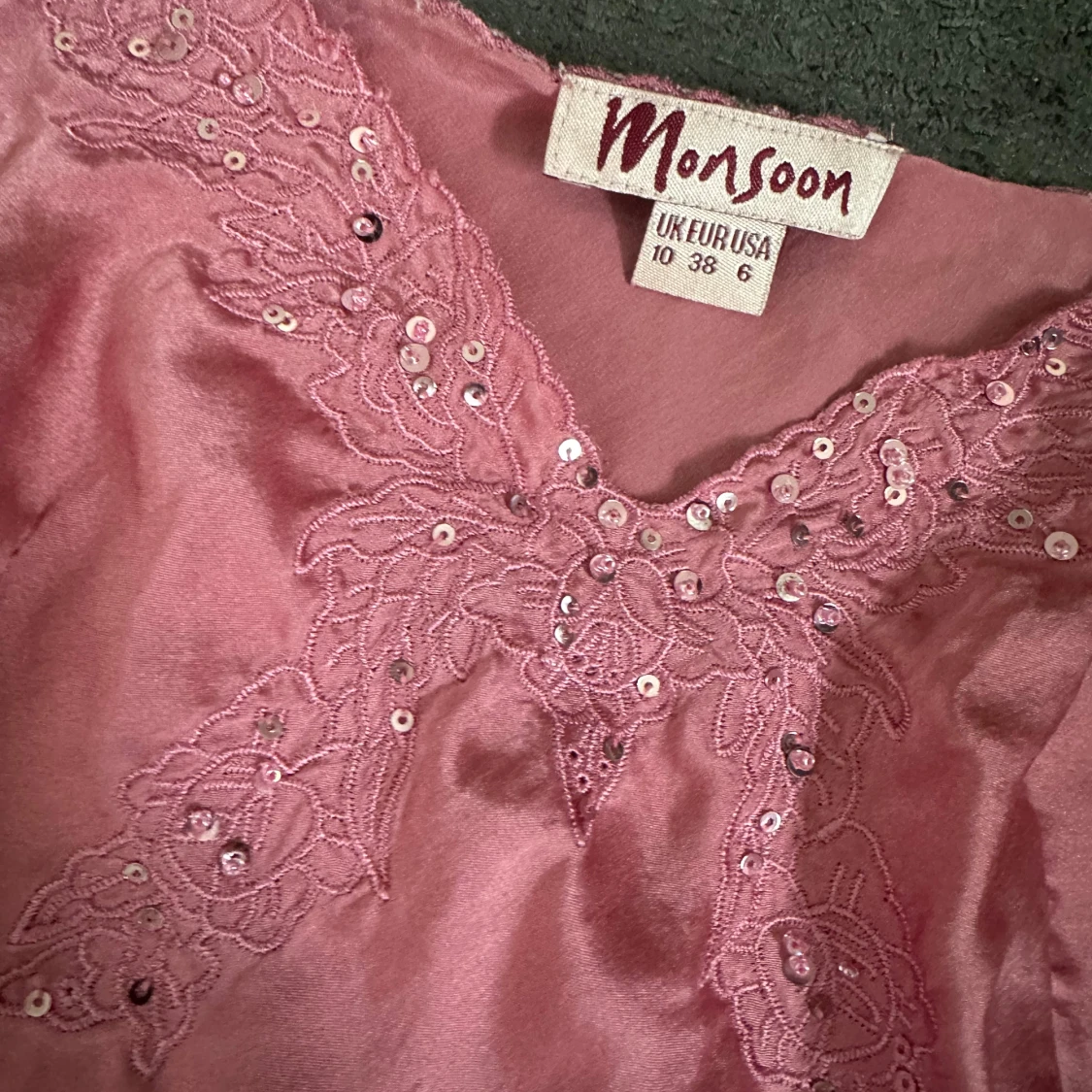 Rosa sidenlinne från Monsoon - 2