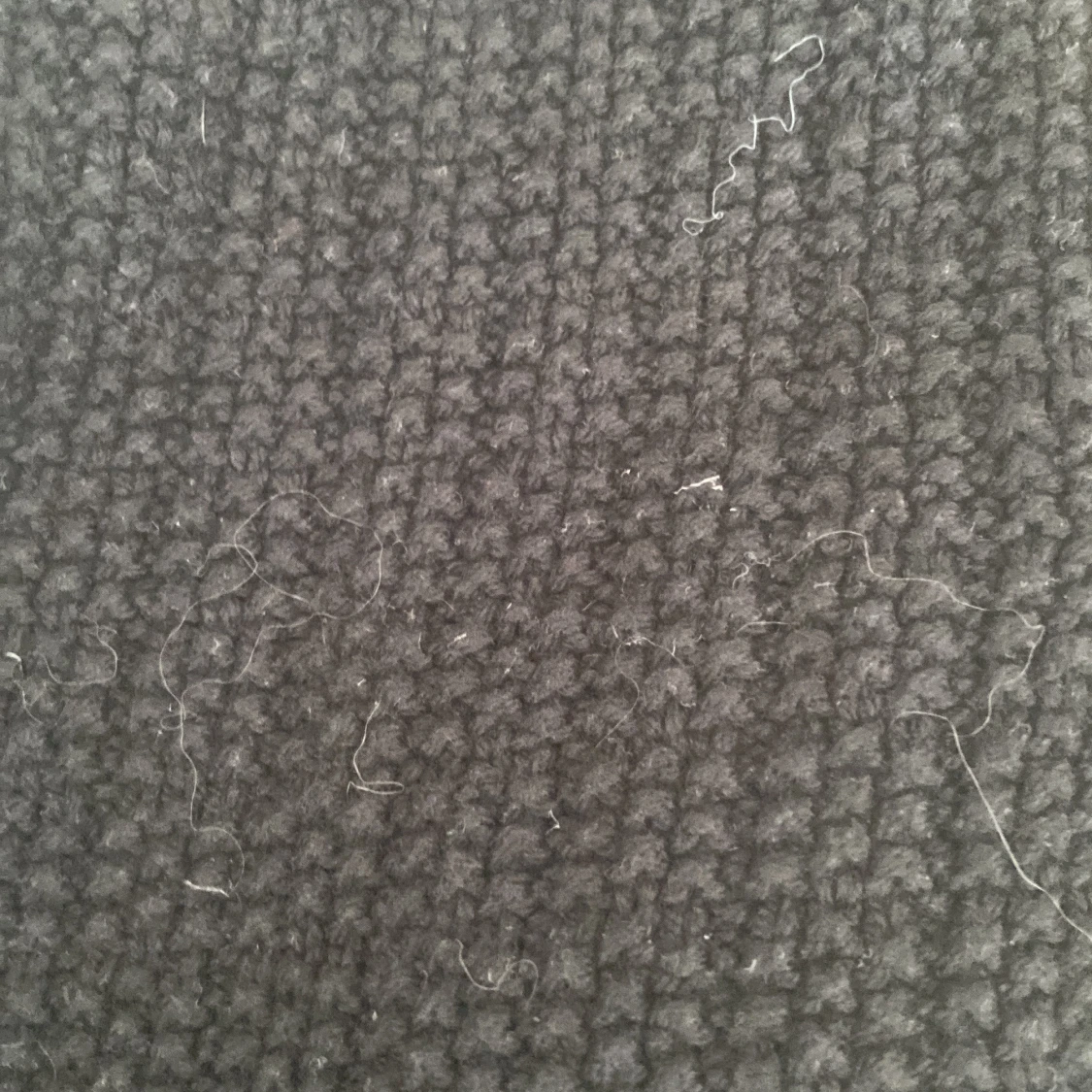 Svart stickad kofta från H&M - 4