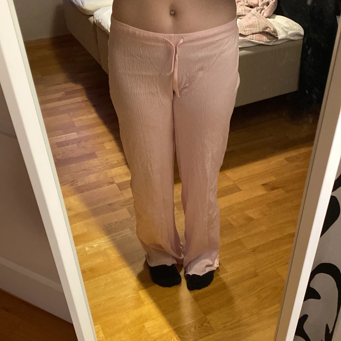 Ljusrosa byxor - 2