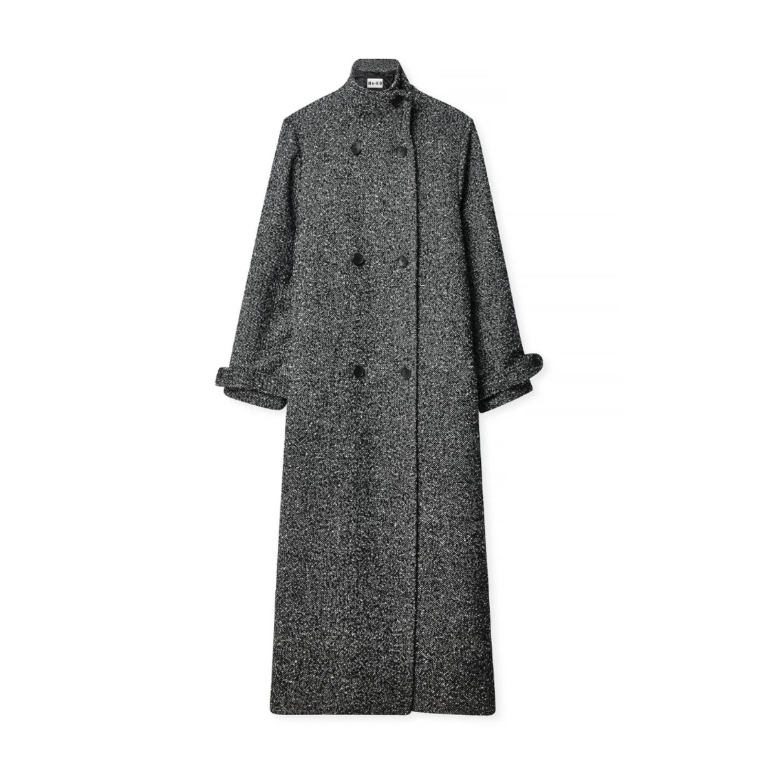 Grå lång kappa från NA-KD