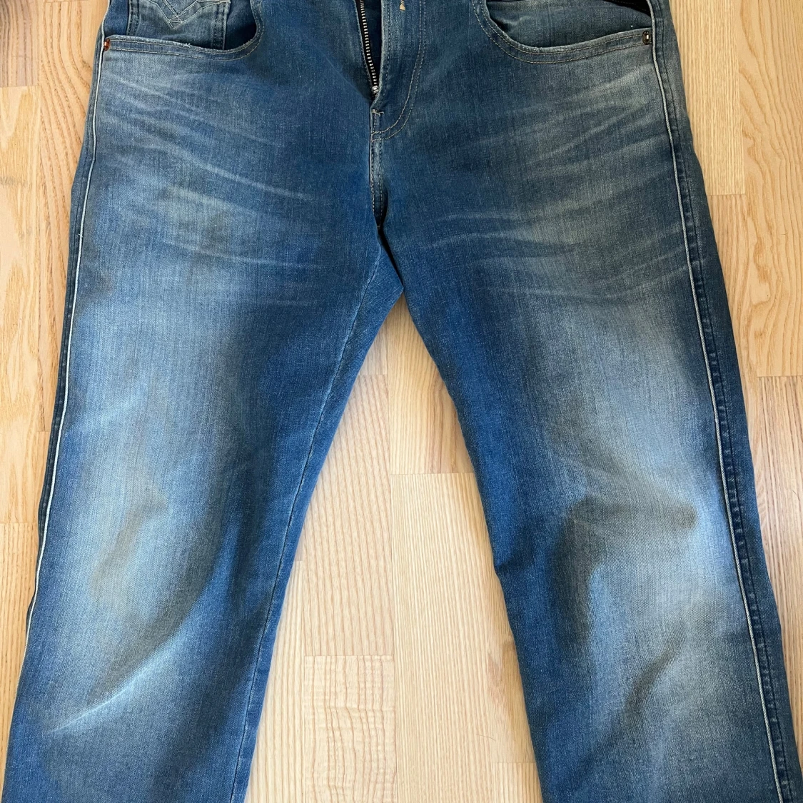 Blå jeansbyxor från Replay - 3