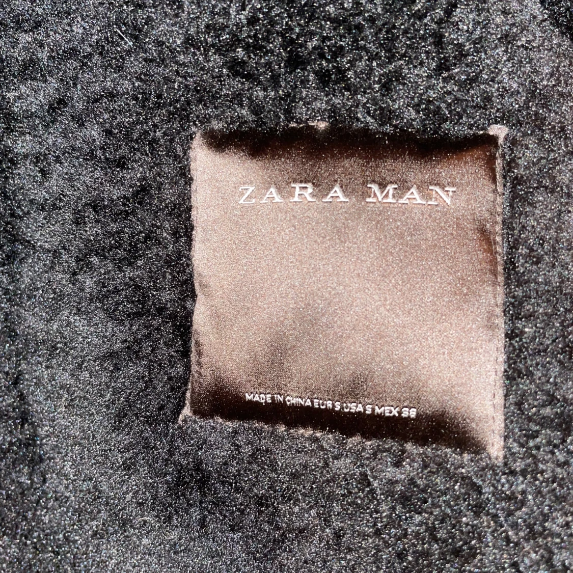 Svart skinnjacka från Zara Man - 2