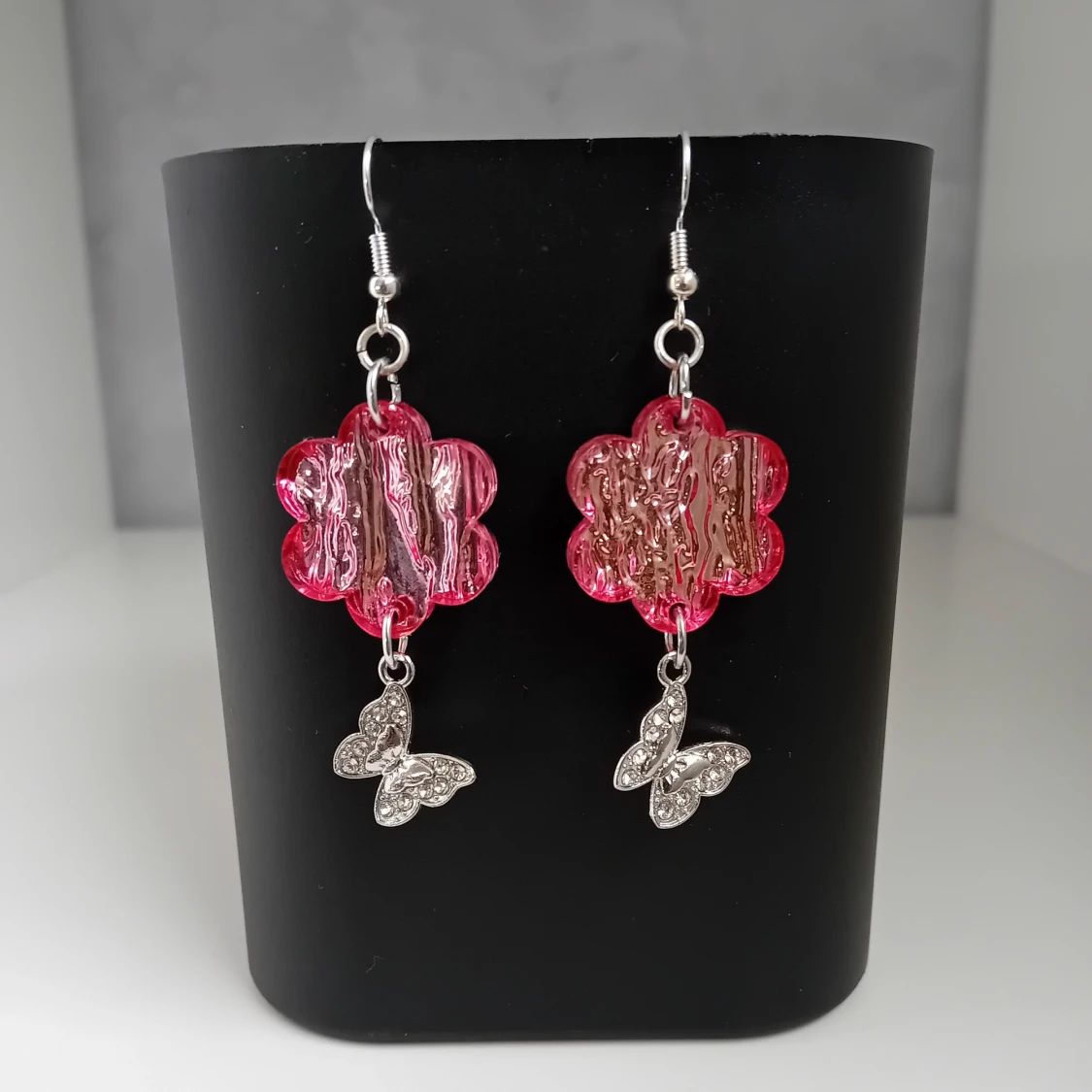 Egentillverkade örhängen  - 1