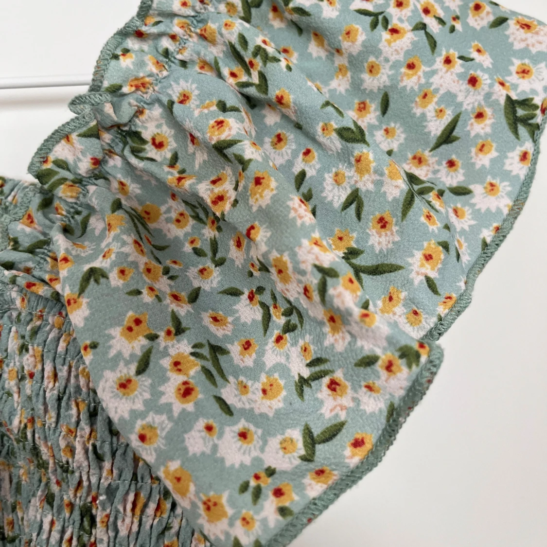 Blommig offshoulder topp - 2