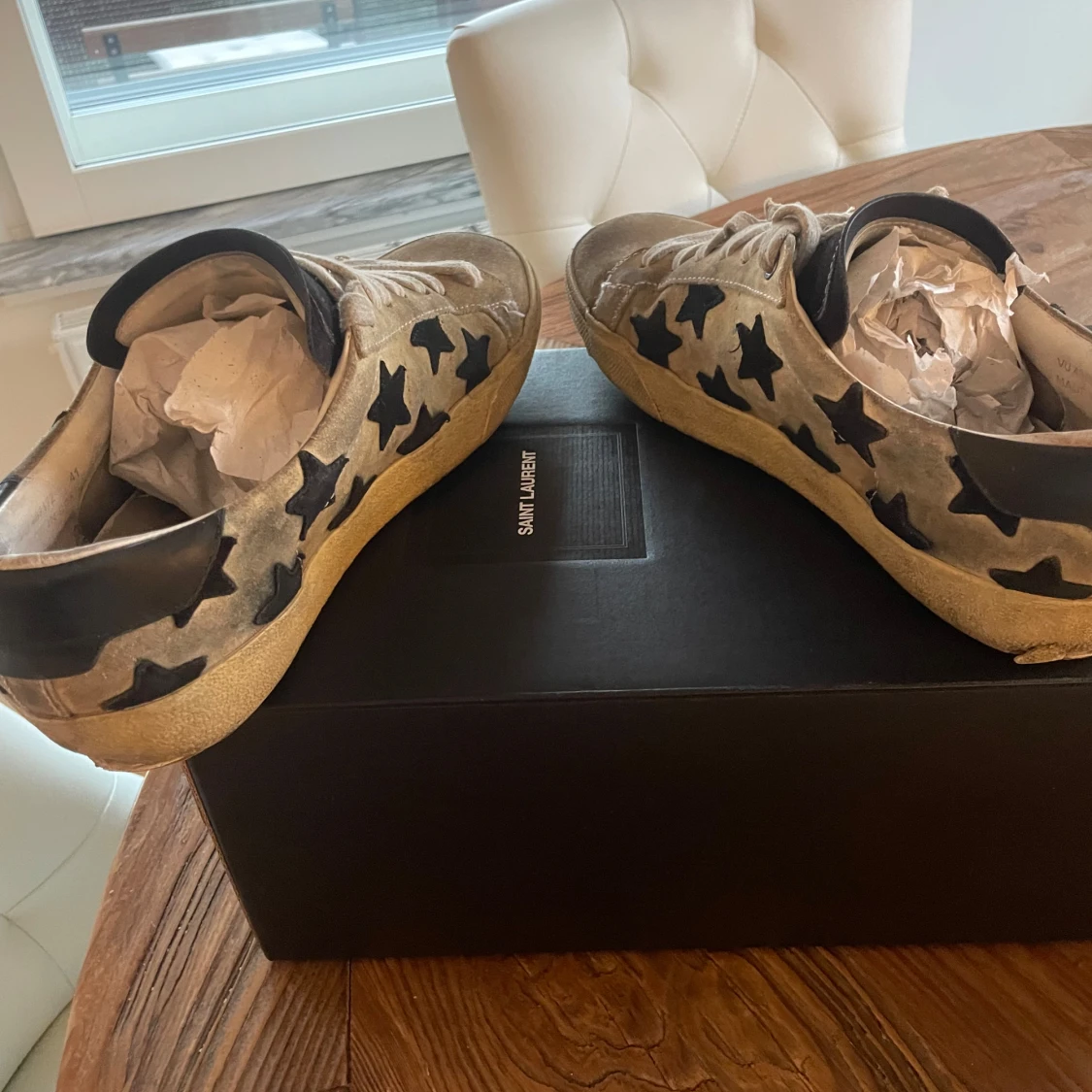 Saint Laurent sneakers med stjärnor - 3