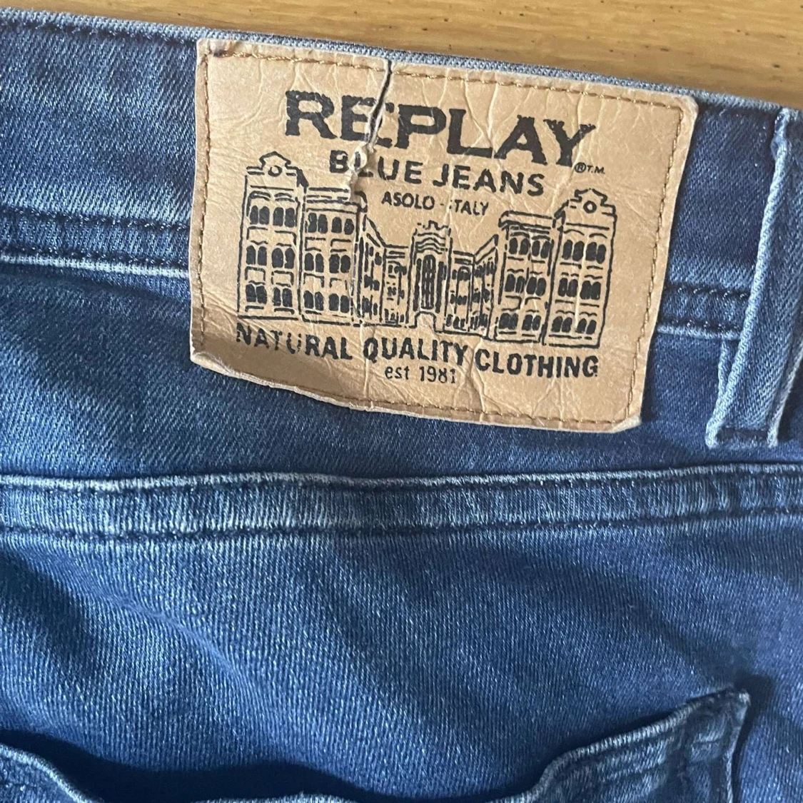 Replay Grover blå jeans straight fit - 2
