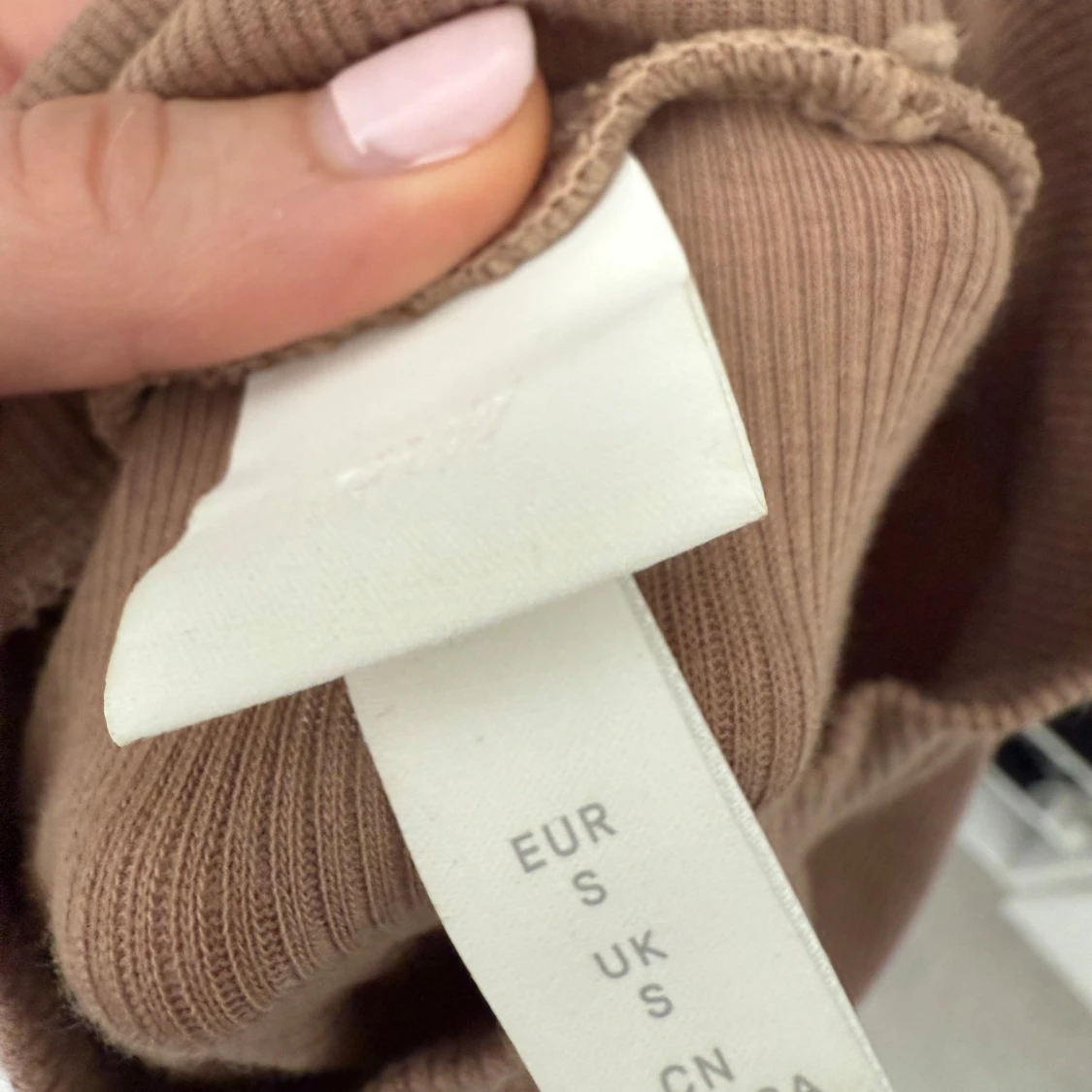 Beige ribbad body från H&M - 2