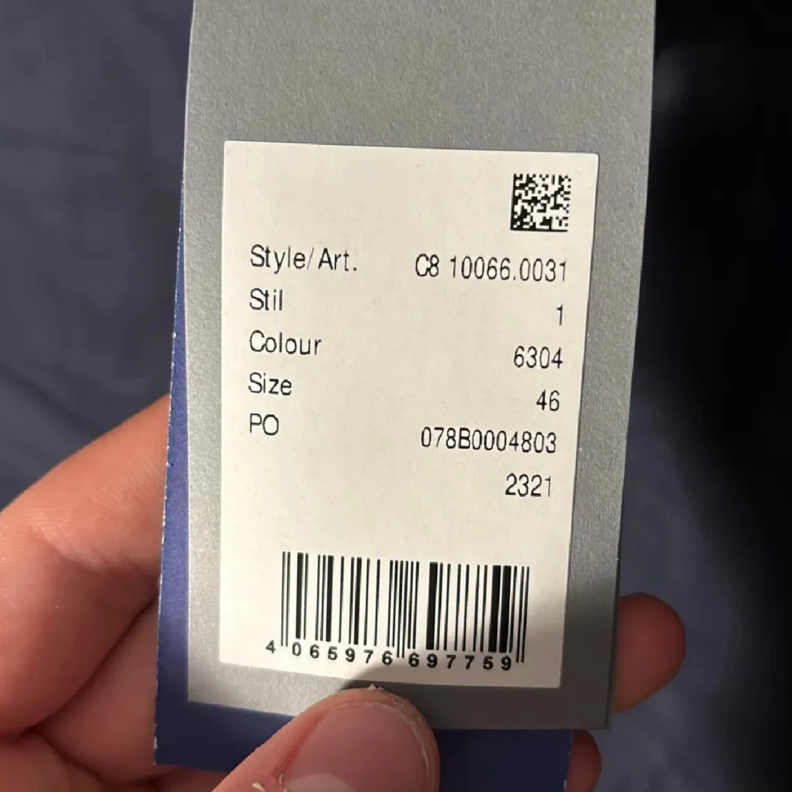 Marinblå fieldjacket från Pierre cardin (Helt ny) - 4