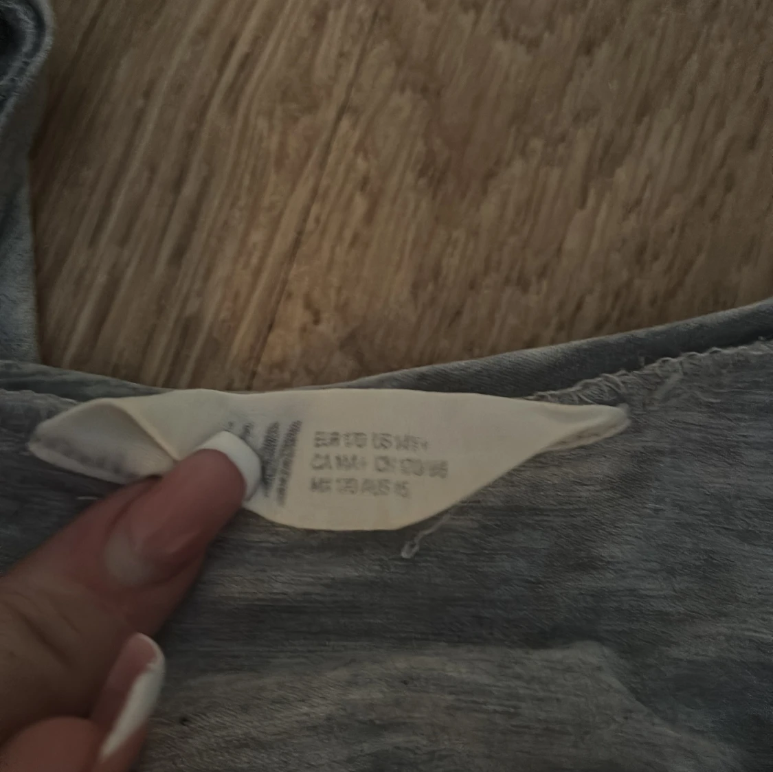 Grå croppad topp Forever NYC - 2