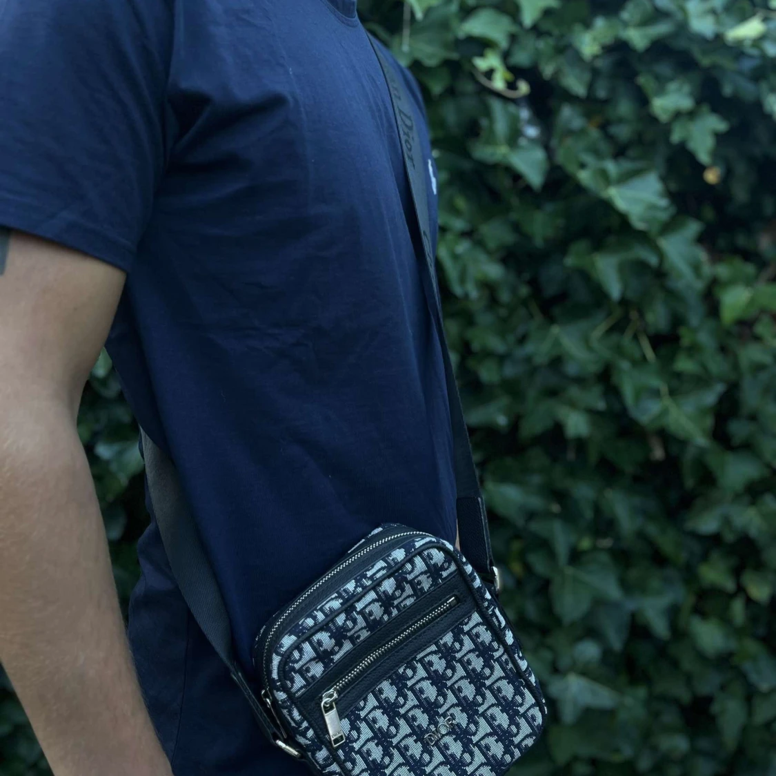 Dior axelväska med monogram - 3