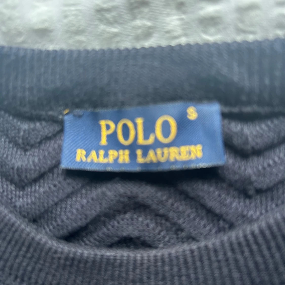 Svart stickad tröja Polo Ralph Lauren - 1