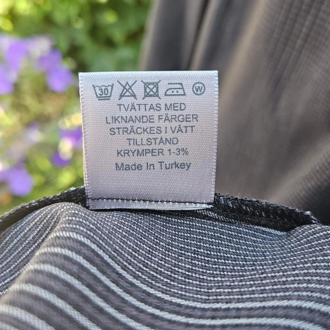 Rutig svart blus från Rabalder - 3