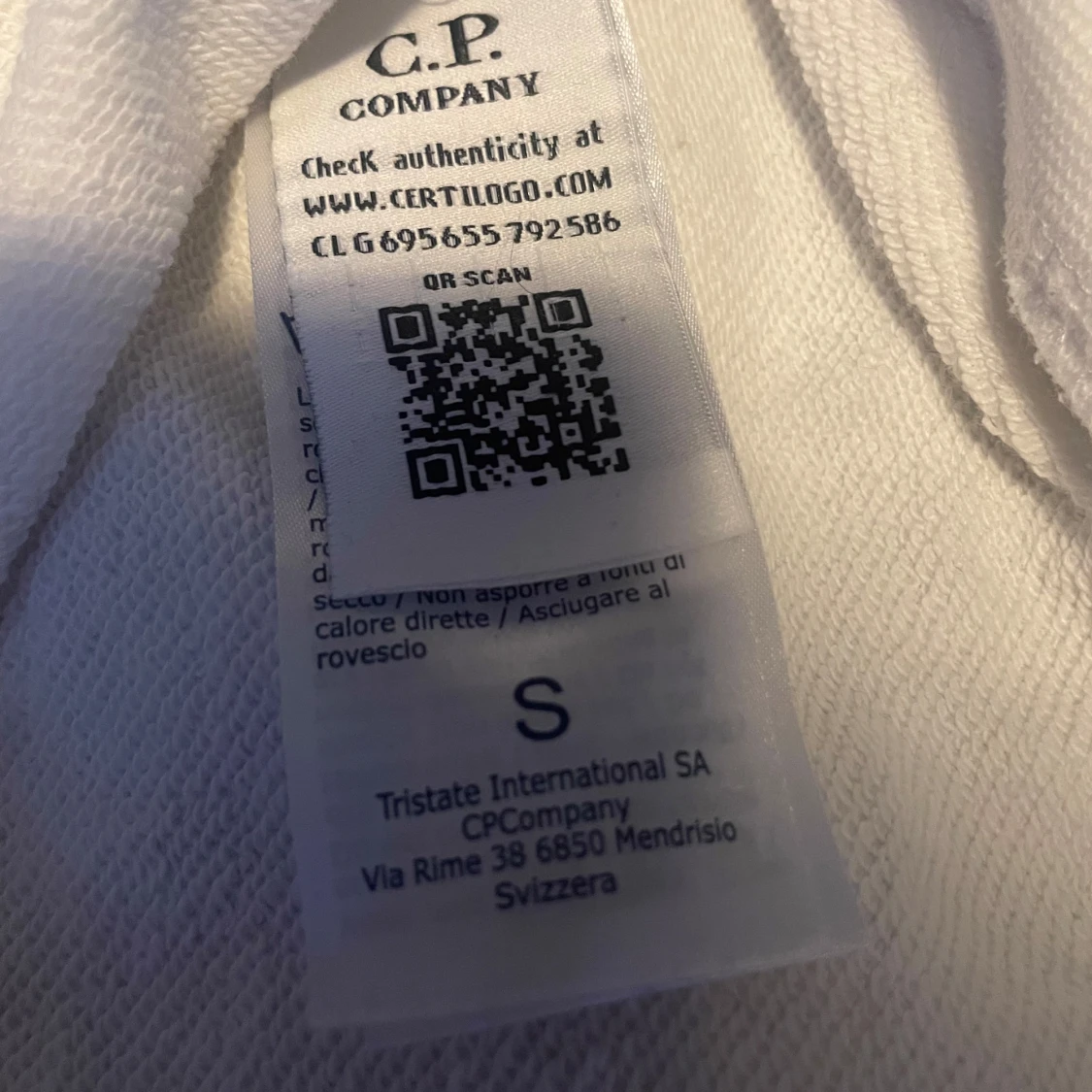 Vit sweatshirt från C.P. Company - 2