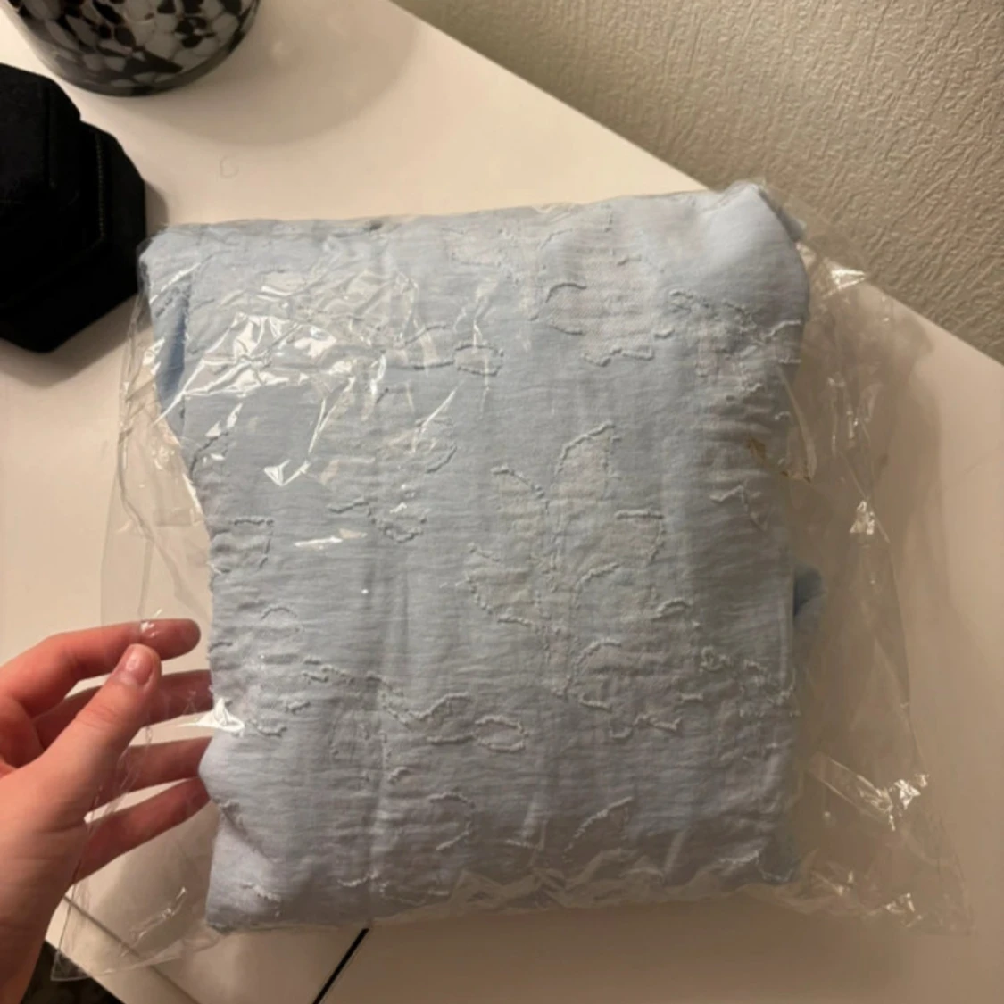 Blå maxiklänning  - 4