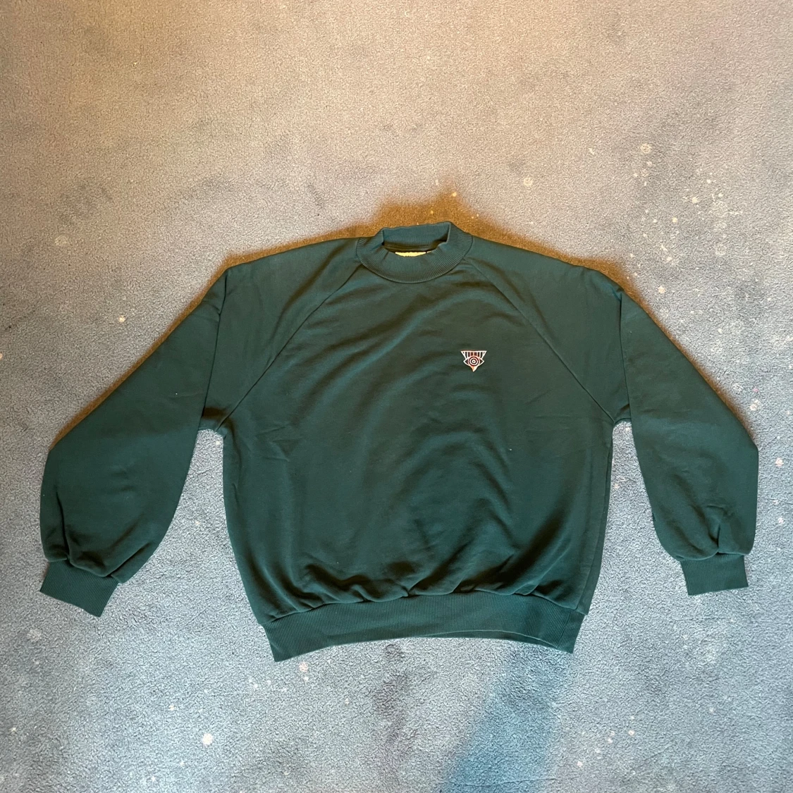 Mörkgrön sweatshirt från Junkyard