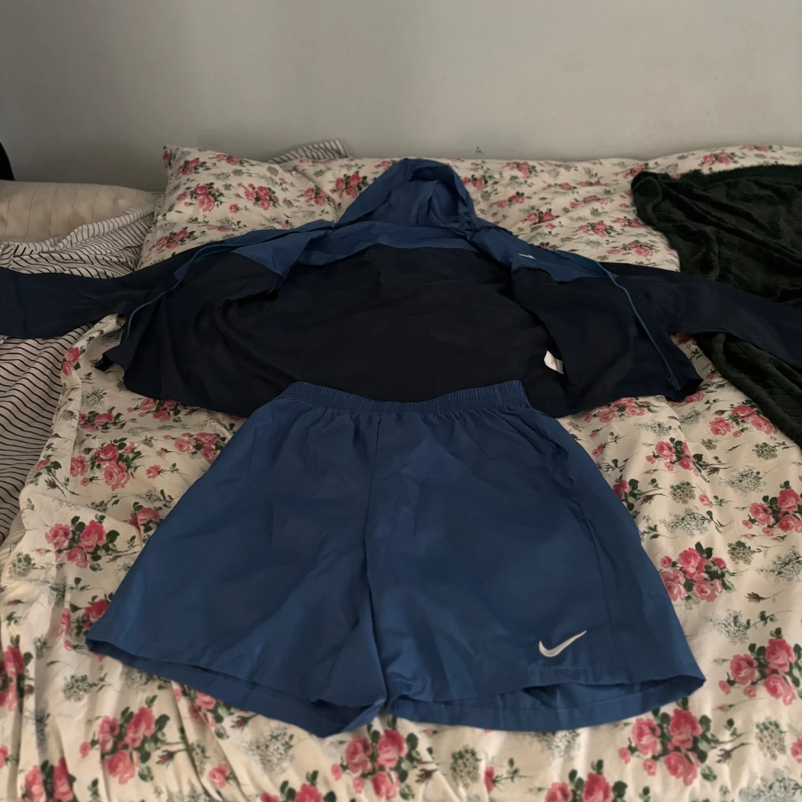 Blå Nike Miller short set - 3
