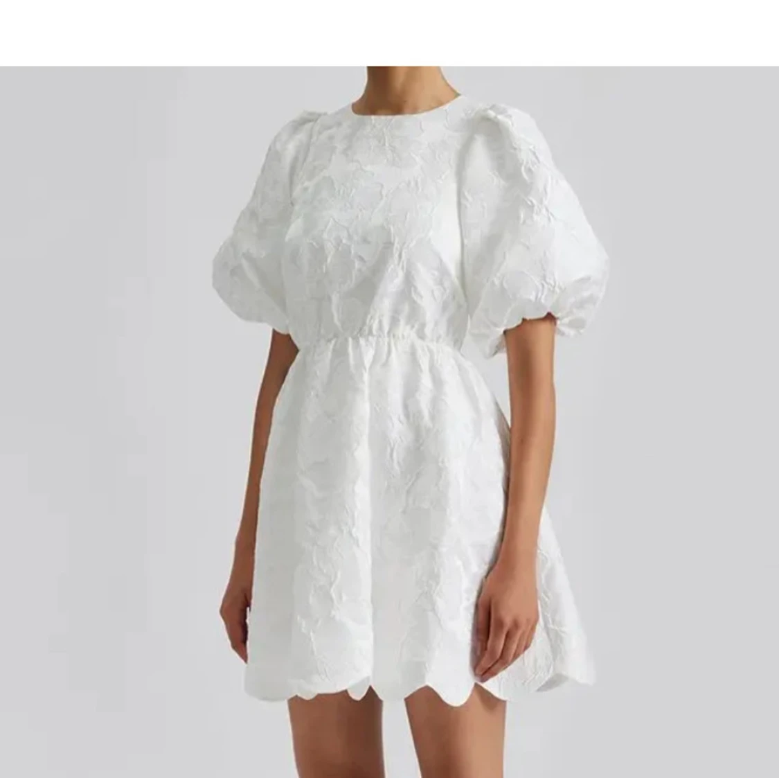 Vit Malina klänning - 1