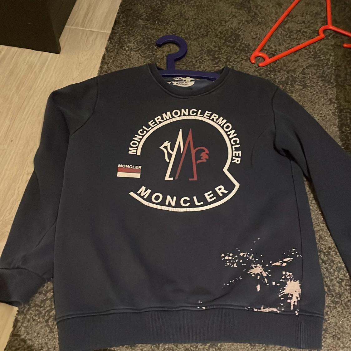 Moncler tröja blå