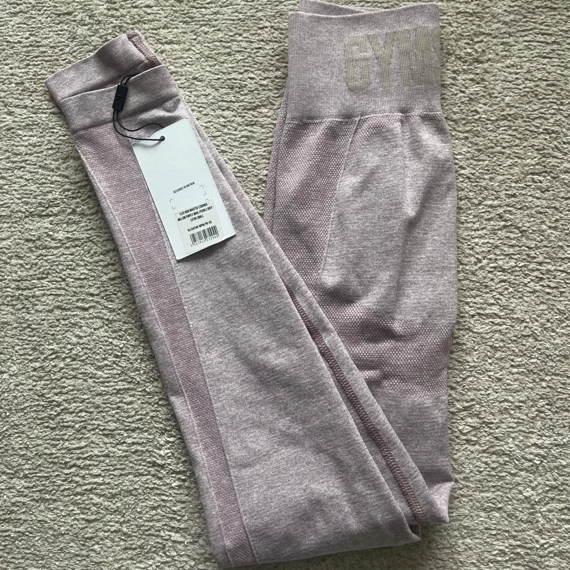 Ljuslila Gymshark Flex leggings XS