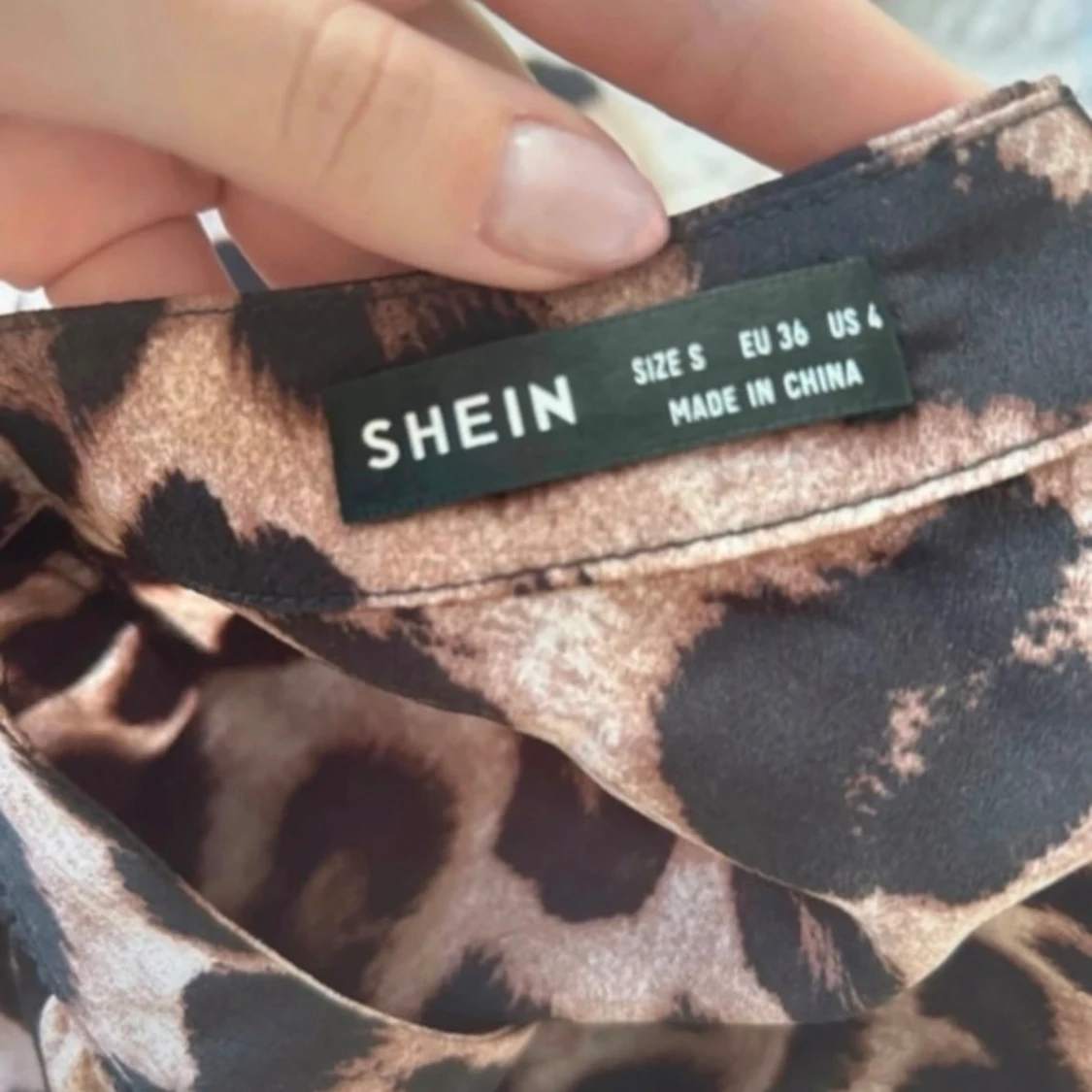 Leopardmönstrad topp - 2