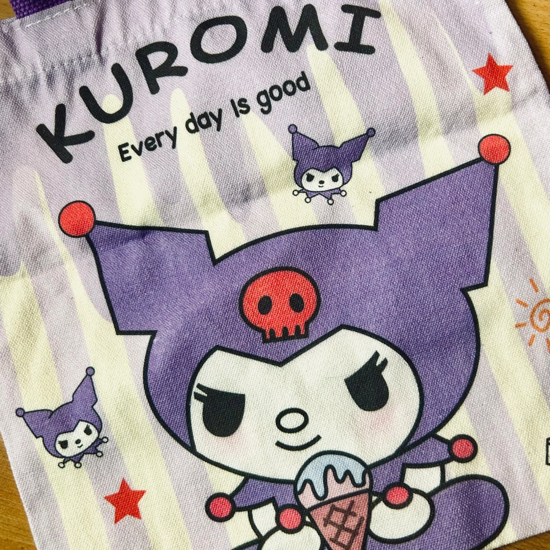 Söt tote bag med Kuromi-motiv! - 3