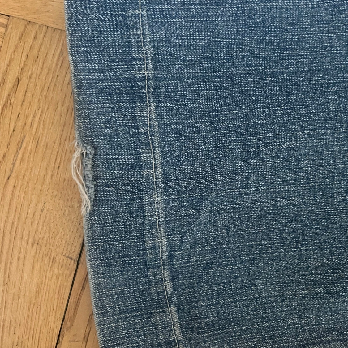 Blå raka jeans från Lee - 3