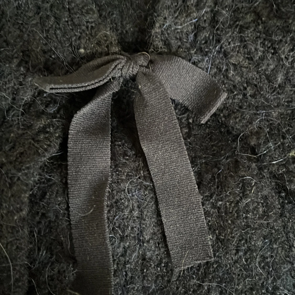 Marin blå stickad långarmadkofta Gina Tricot - 4