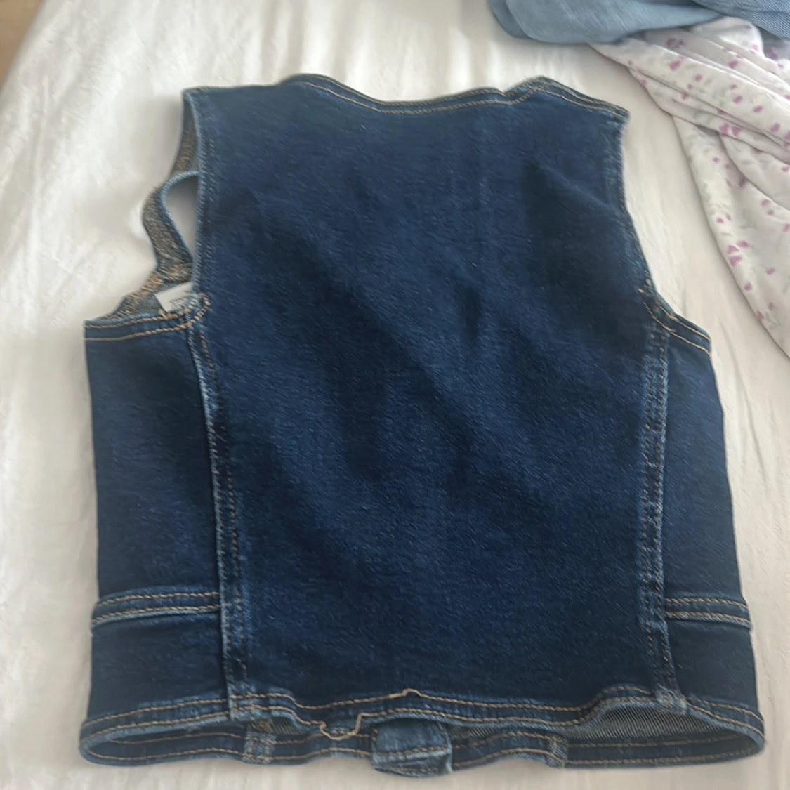 Mörkblå jeanskorsett från Amisu XS - 3