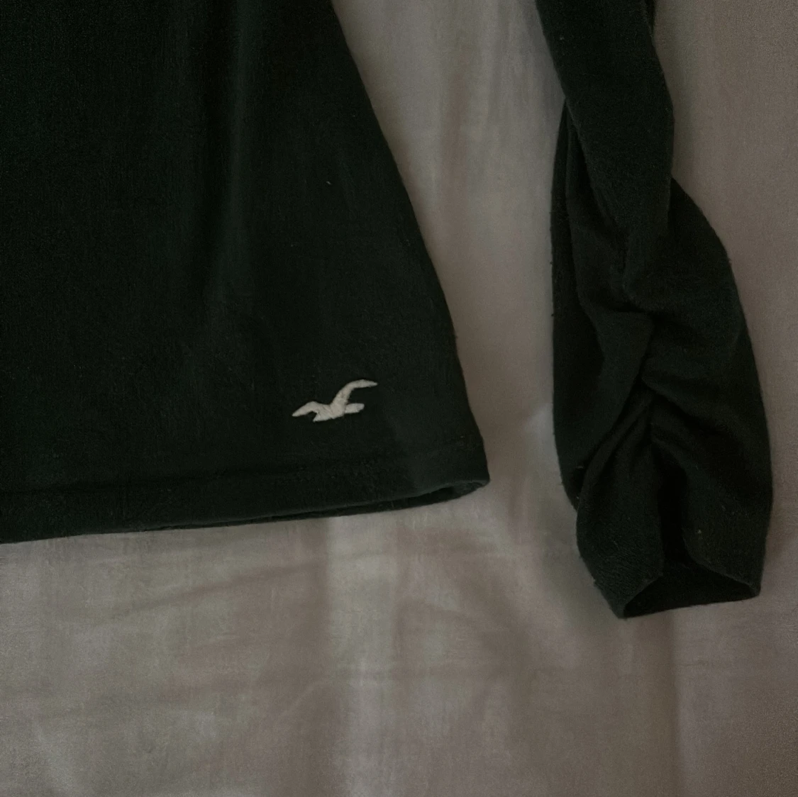 Mörkgrön långärmad tröja Hollister - 2