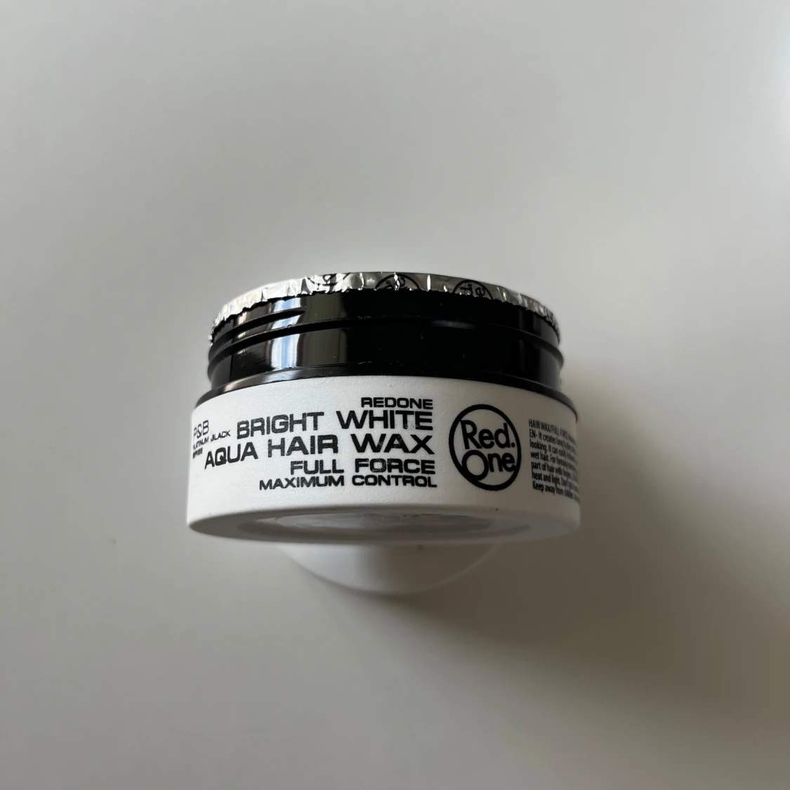 Red One Bright White Aqua Hair Wax - 2