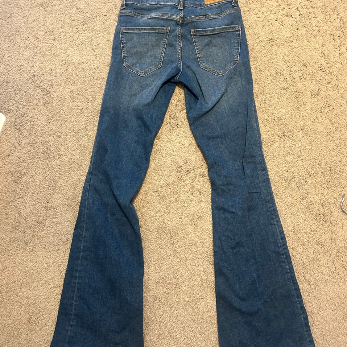Mid waist flared jeans  - 1