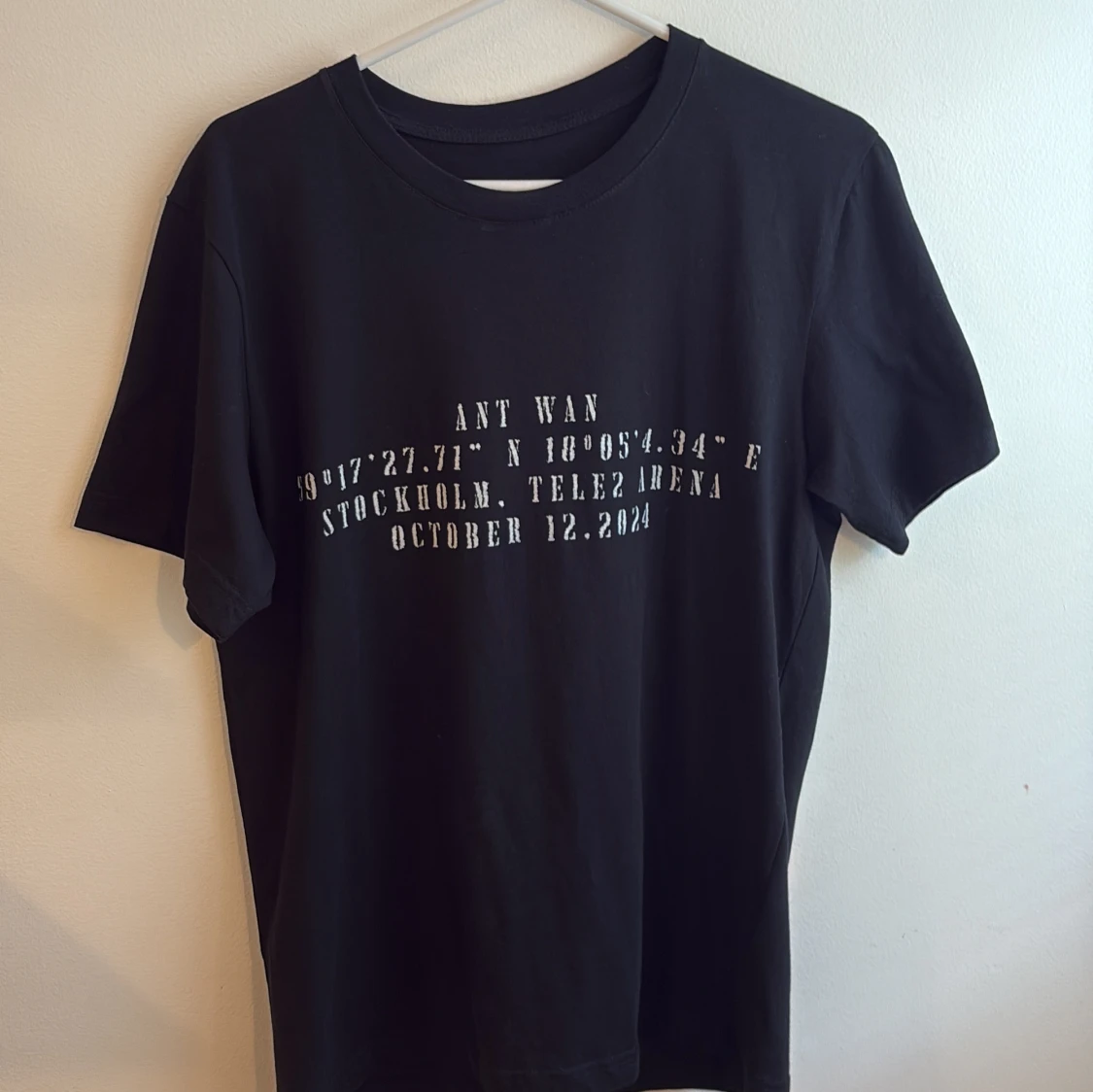 Ant Wan Tele2 Arena svart t-shirt - 1