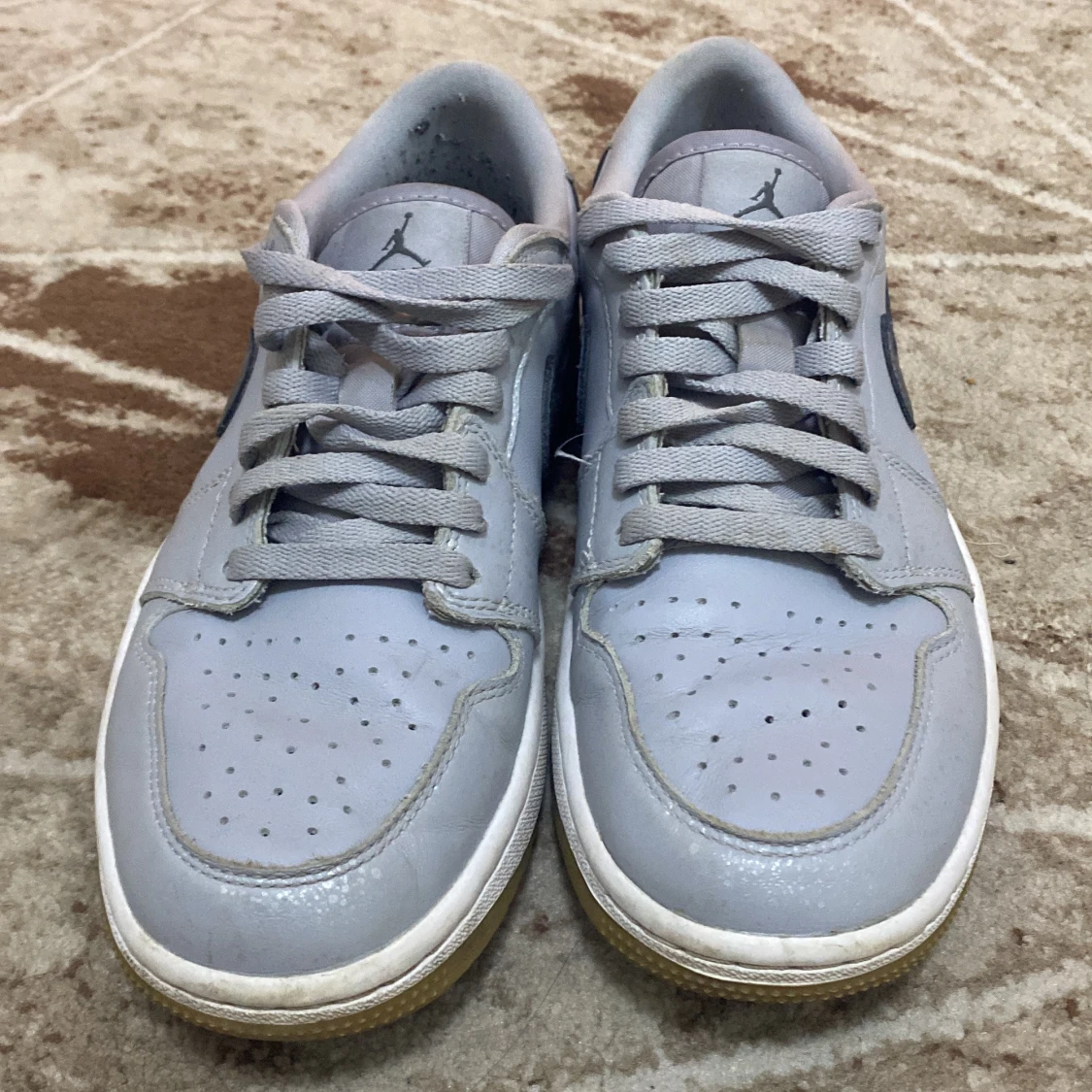 Grå Nike Golf Air Jordan 1 Low sneakers