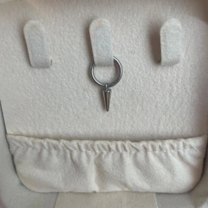 Silverfärgad örhänge med spike - Säljer mitt Edblad örhänge eftersom att jag har tappat bort de andra💕jag har nästan aldrig använt örhänget. 