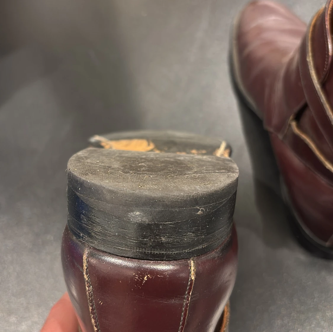 Vinröda Jodhpur boots från Mister Sargent - 2