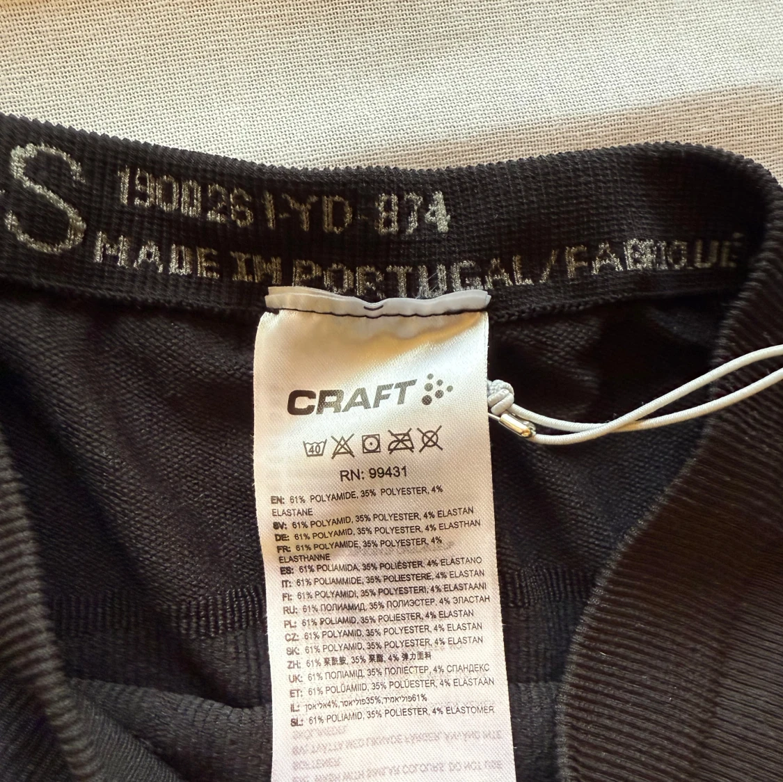 Svarta träningstights från Craft i S - 2