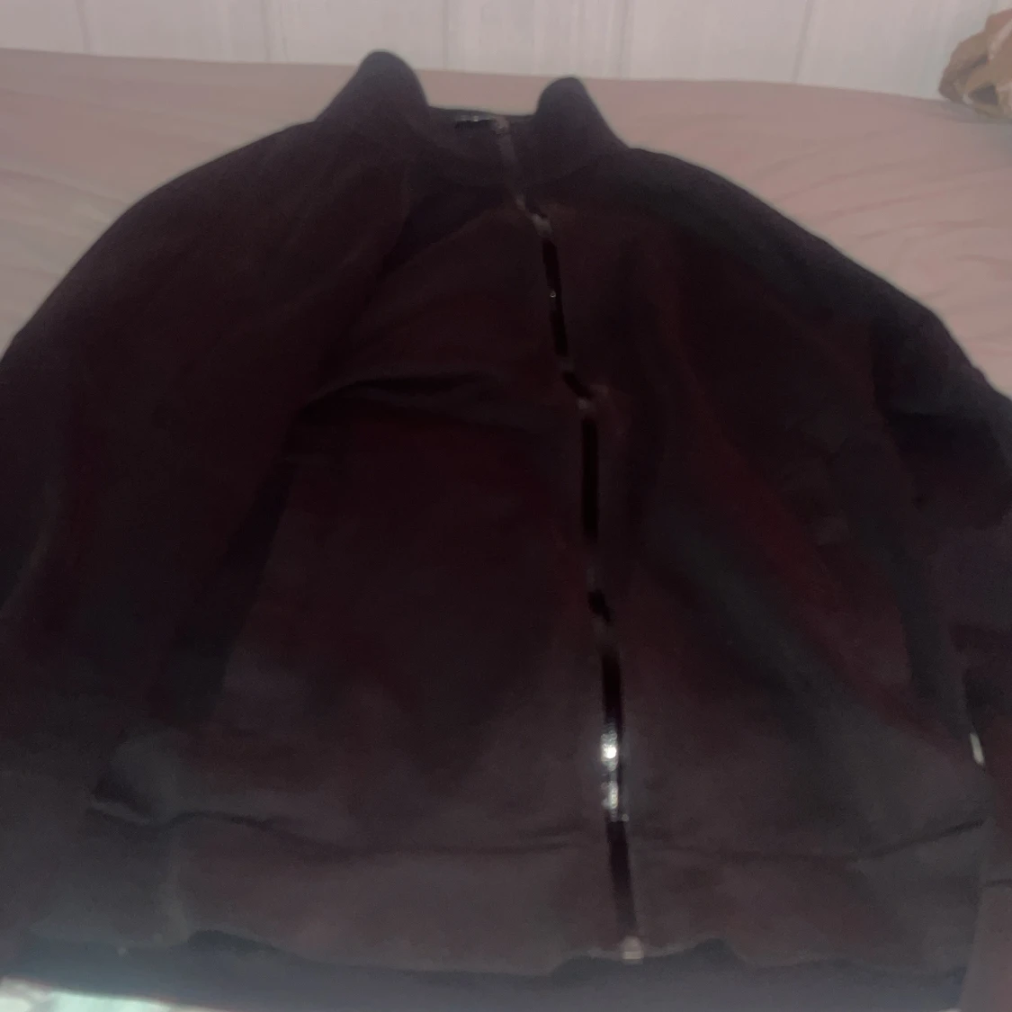 Svart fleecejacka från BOSS