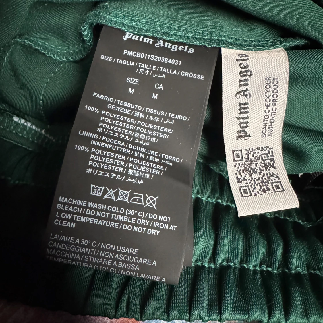 Palm Angels Track Set – Forest Green | Clean & klassisk hype - 1