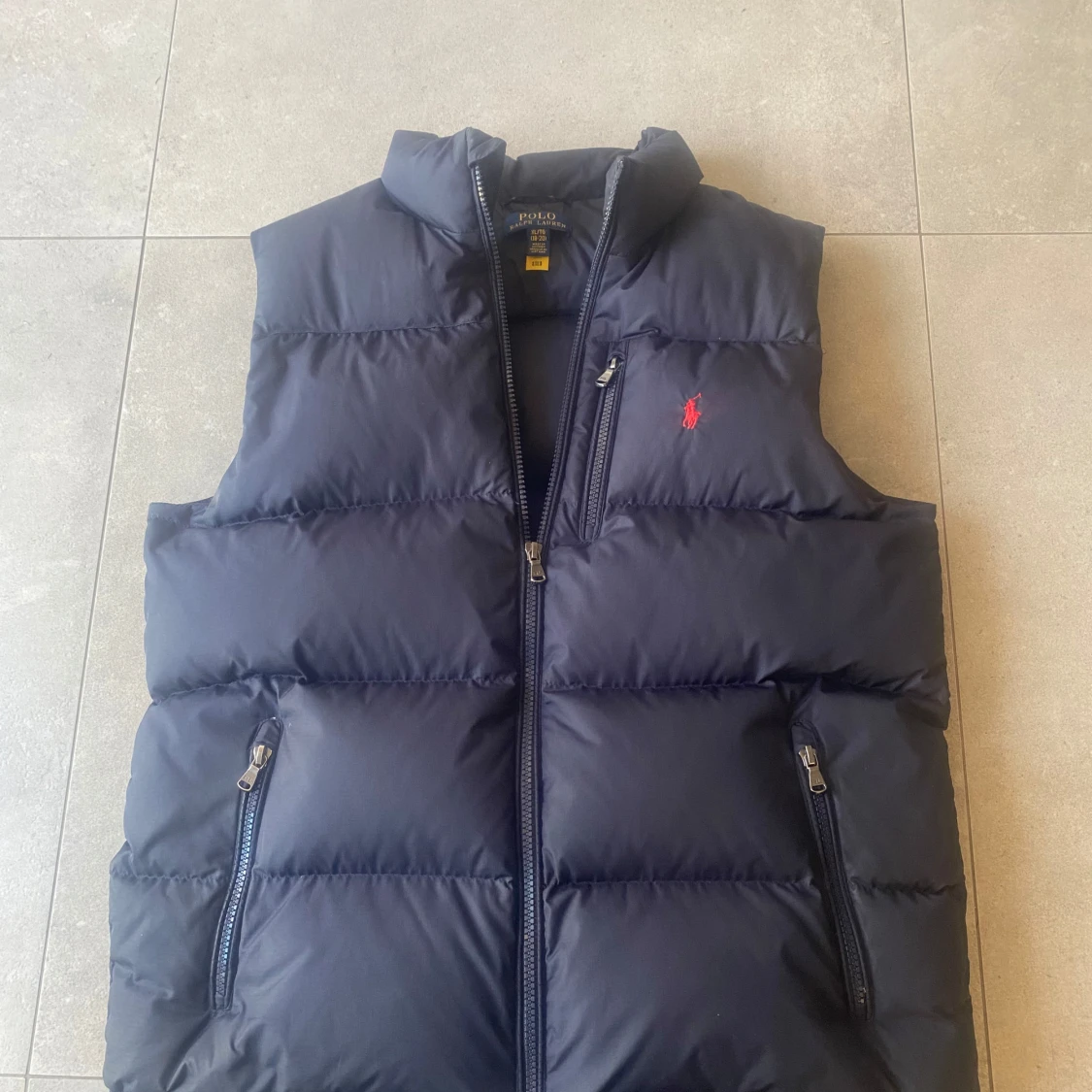 Marin blå dunväst från Polo Ralph Lauren - 1